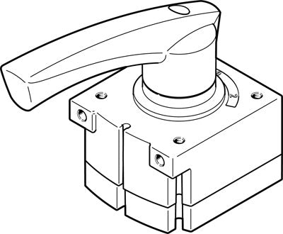 válvula de palanca manual VHER-H-B43C-B-G12