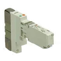 válvulas solenoides,  5 puerto,  24 VDC, basan montado