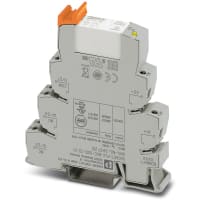 With Switch, Output Relay, 12 V, 250 V, 6A, DIN NS 35/7,5, PLC-RSC de PLC-INTERFACE