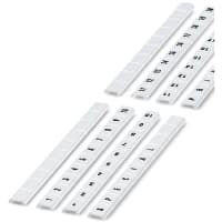 Zack Marker Strip, ZB, ZBF Series - FLAT,  11 A  20