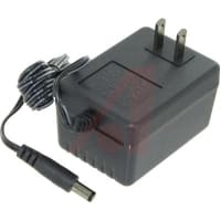 Wall Plug Transformer 120v, 20VAC, @.5A, FOR COMMERCIAL O INDUSTRIAL USE ONLY