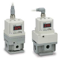 Regulator, Electro-Phneumatic, 1/4PT, 24VDC, el 1500L/M, 0-10VDC adentro, out 1-5VDC