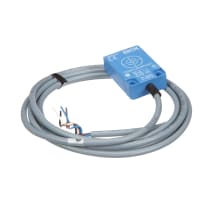 El sensor de proximidad capacitivo, 25 milímetros, de Non-flush, cable, 4 ata con alambre, PNP, complementario