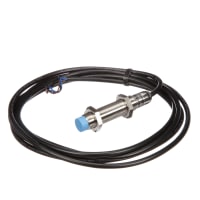 El sensor de proximidad, inductivo, 6.48m m se extiende, M12 x 1, PNP, NO, cable, 3-Wire, 2 m