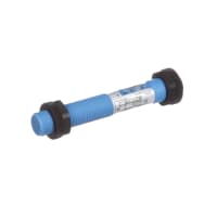 Sensor de proximidad capacitivo, cilíndrico, 8m m, C.C., NPN/PNP-NO/NC, M12 4-Pin, Unshield