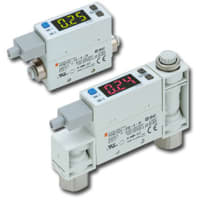 Flow Switch, color de 2 display. 2 a 10L/min, tube del for 6m m, out de PNP 2, lead de los 2m