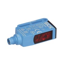 Sensor de proximidad fotoeléctrico, BGS, PNP, LED, 20mm-200m m, Vis Rd Lght, conec M8