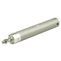 Air Cylinder, Dbl Act, 40x50m m Stroke, Male Rod Extremo, Bumper, CDG Series