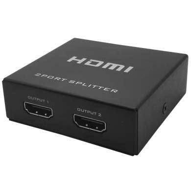 Video Splitter HDMI 2K, 4K. 2 DISPOSITIVOS A 1 PC (497899), Brobotix