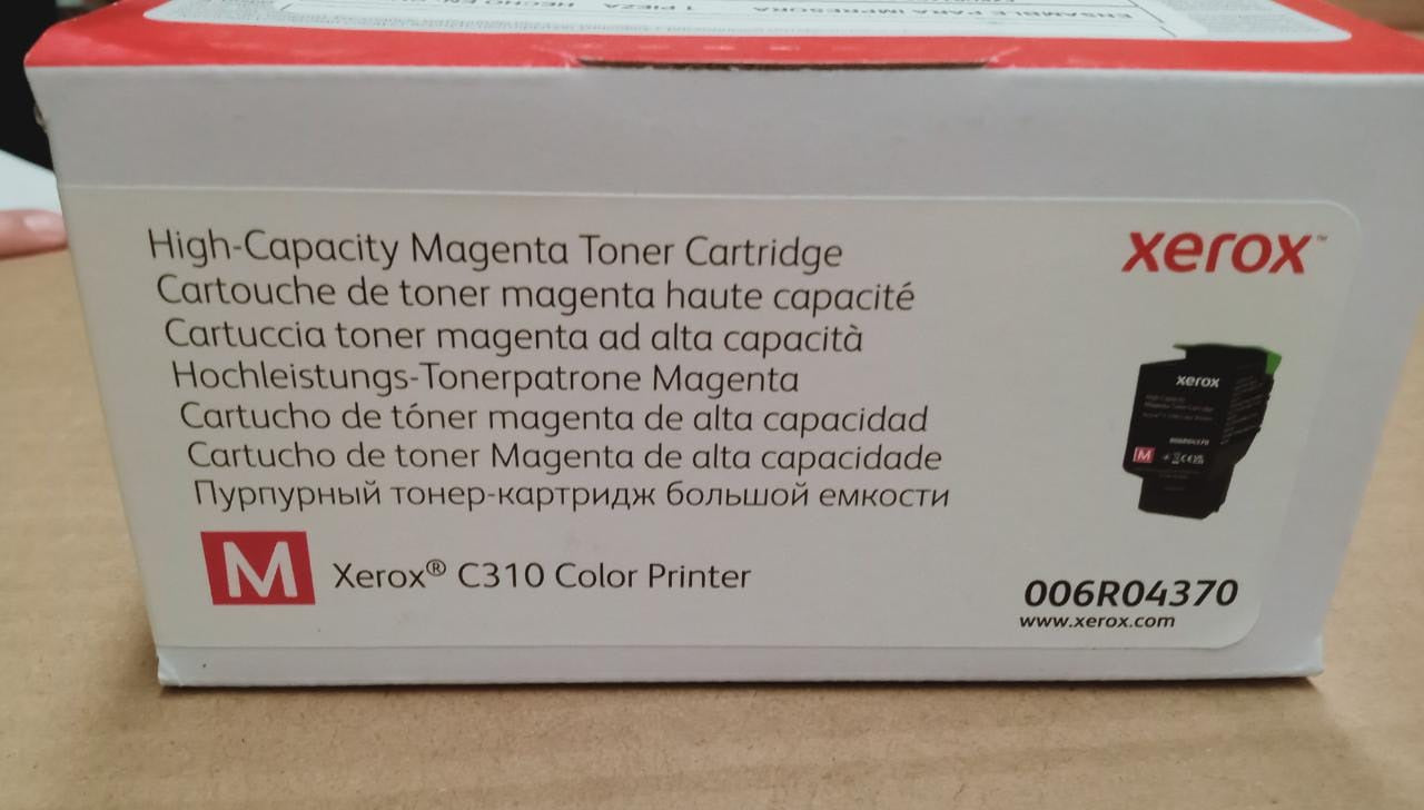 XEROX 006R04370 TONER MAGENTA ALTA 5.5K