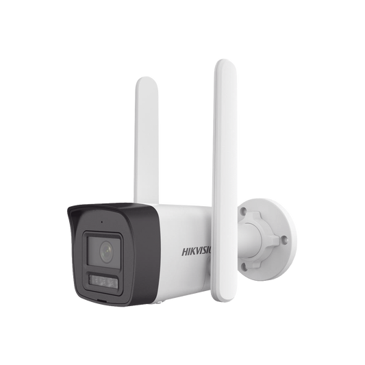 [Dual Light] Bala IP 4 Megapixel / Lente 2.8 mm / 30 mts IR + 30 mts Luz Blanca / MicrÃ³fono Integrado / ACUSENSE Lite / Exterior IP67 / H.265 / PoE / ONVIF / Micro SD