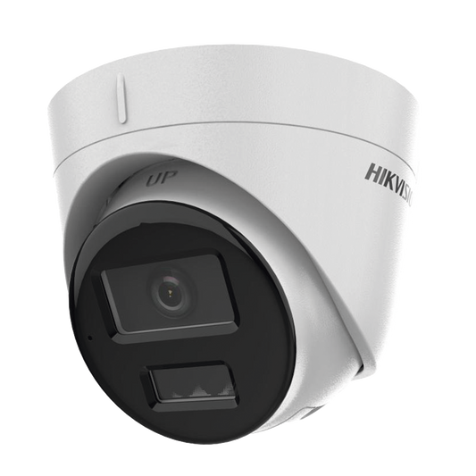 [Dual Light] Turret IP 2 Megapixel / Lente 2.8 mm / 30 mts IR + 30 mts Luz Blanca / MicrÃ³fono Integrado / ACUSENSE Lite / Exterior IP67 / H.265 / PoE / ONVIF