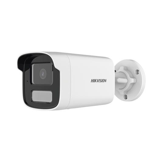 [Dual Light] Bala IP 8 Megapixel  (4K) / Lente 4 mm / 50 mts IR + 50 mts Luz Blanca / MicrÃ³fono Integrado / ACUSENSE Lite / Exterior IP67 / H.265 / PoE / ONVIF / Micro SD