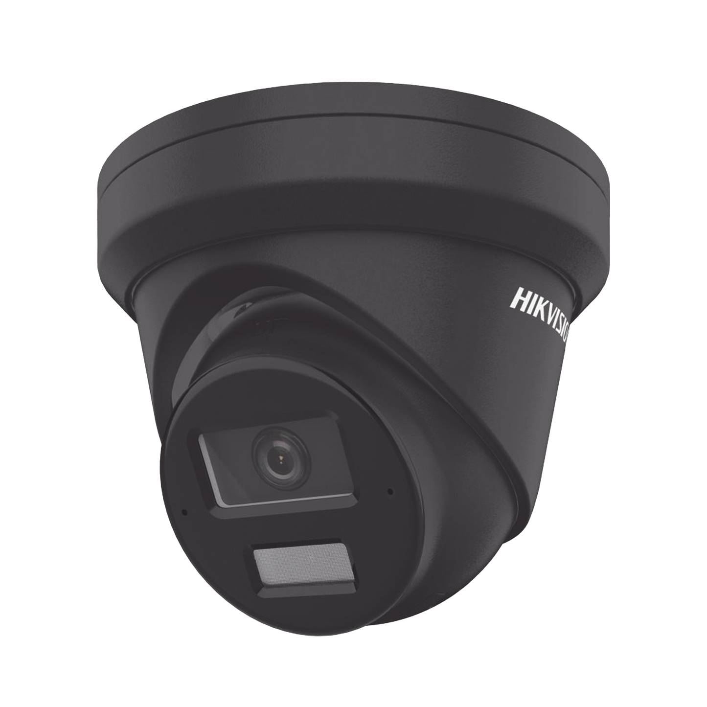 [Dual Light + 2 MicrÃ³fonos Integrados] Turret IP 4 Megapixel / Color Negro / Lente 2.8 mm / 30 mts Luz Blanca + 30 mts IR / ACUSENSE / Exterior IP67 / WDR 120 dB / PoE / ONVIF / Micro SD / Metal / ACUSEARCH