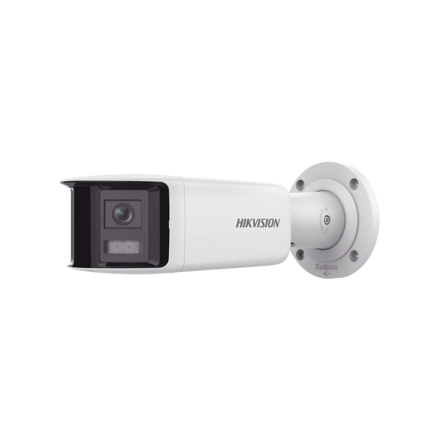 [ PROTECCIÃ“N ACTIVA ] Turret IP 4 Megapixel / 2 Lentes de 2.8 mm (Imagen PanorÃ¡mica 180Â°) / 30 mts IR / Exterior IP67 / Luz Intermitente y Alerta de Audio / Audio Bidireccional / ACUSENSE / WDR 120 dB / Micro SD