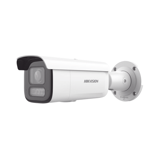 [Dual Light + 2 MicrÃ³fonos Integrados] Bala IP 4 Megapixel / Lente Mot. 2.8 a 12 mm / 60 mts Luz Blanca + 60 mts IR / ACUSENSE / Exterior IP67 / IK10 / WDR 120 dB / PoE+ / ONVIF / Alarmas I/O / Micro SD / Metal / ACUSEARCH