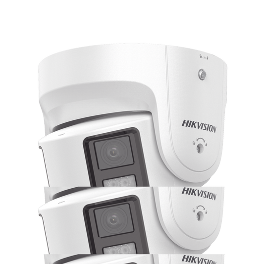 [ PROTECCIÃ“N ACTIVA ] Turret IP PanorÃ¡mica 8 Megapixel / 180Â° / Imagen a Color 24/7 / PoE / WDR 130Â° / IP67 / ACUSENSE / ProtecciÃ³n Activa (Luz EstroboscÃ³pica y Alarma Audible) / MicroSD