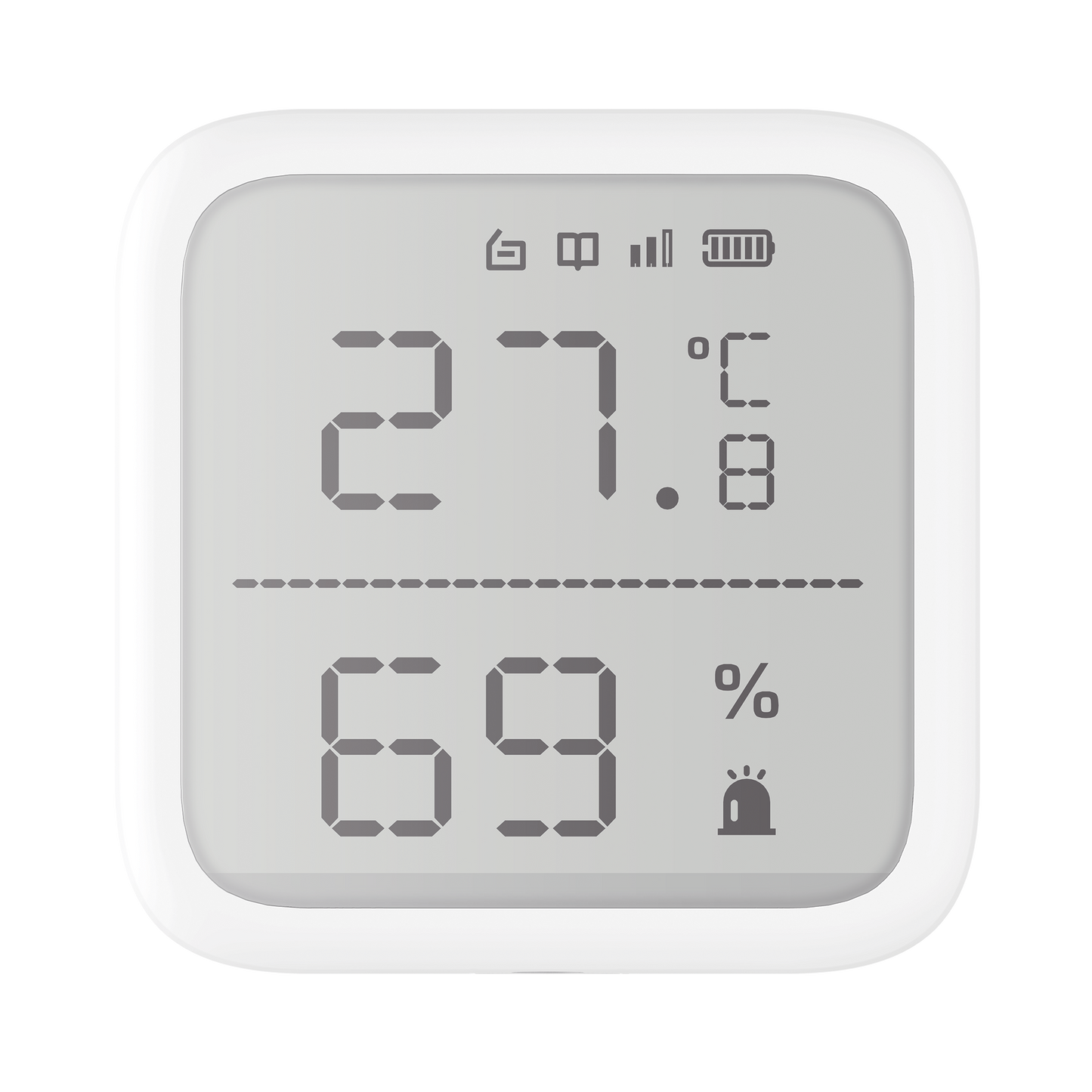 (AX PRO) Detector de Temperatura y Detector de Humedad InalÃ¡mbrico / 2.7" de TamaÃ±o / Uso en Interior / Rango de DetecciÃ³n desde  -35Â°C hasta 99Â°C