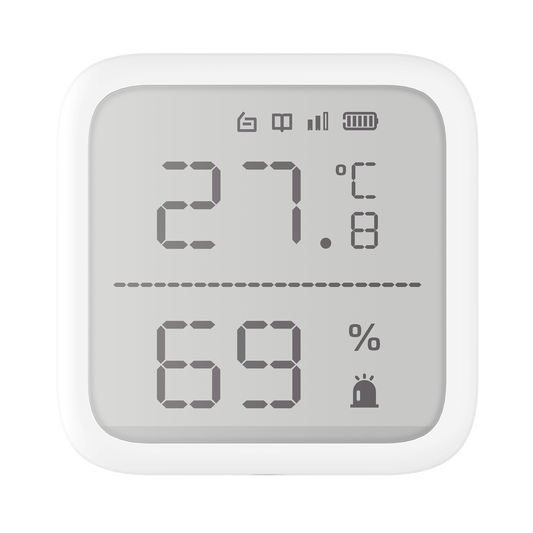 (AX PRO) Detector de Temperatura y Detector de Humedad InalÃ¡mbrico / 2.7" de TamaÃ±o / Uso en Interior / Rango de DetecciÃ³n desde  -35Â°C hasta 99Â°C