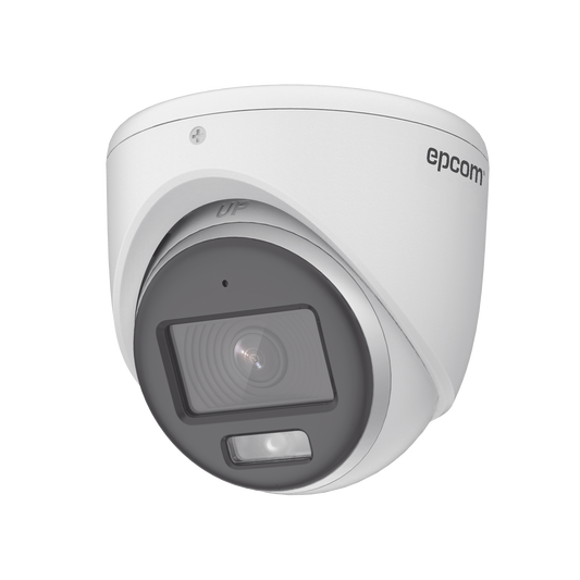 [ColorVu] Turret TURBOHD 3K (5 Megapixel) / Lente 2.8 mm / MicrÃ³fono Integrado / Imagen a Color 24/7 / 20 mts Luz Blanca / Exterior IP67 / dWDR / 4 TecnologÃ­as