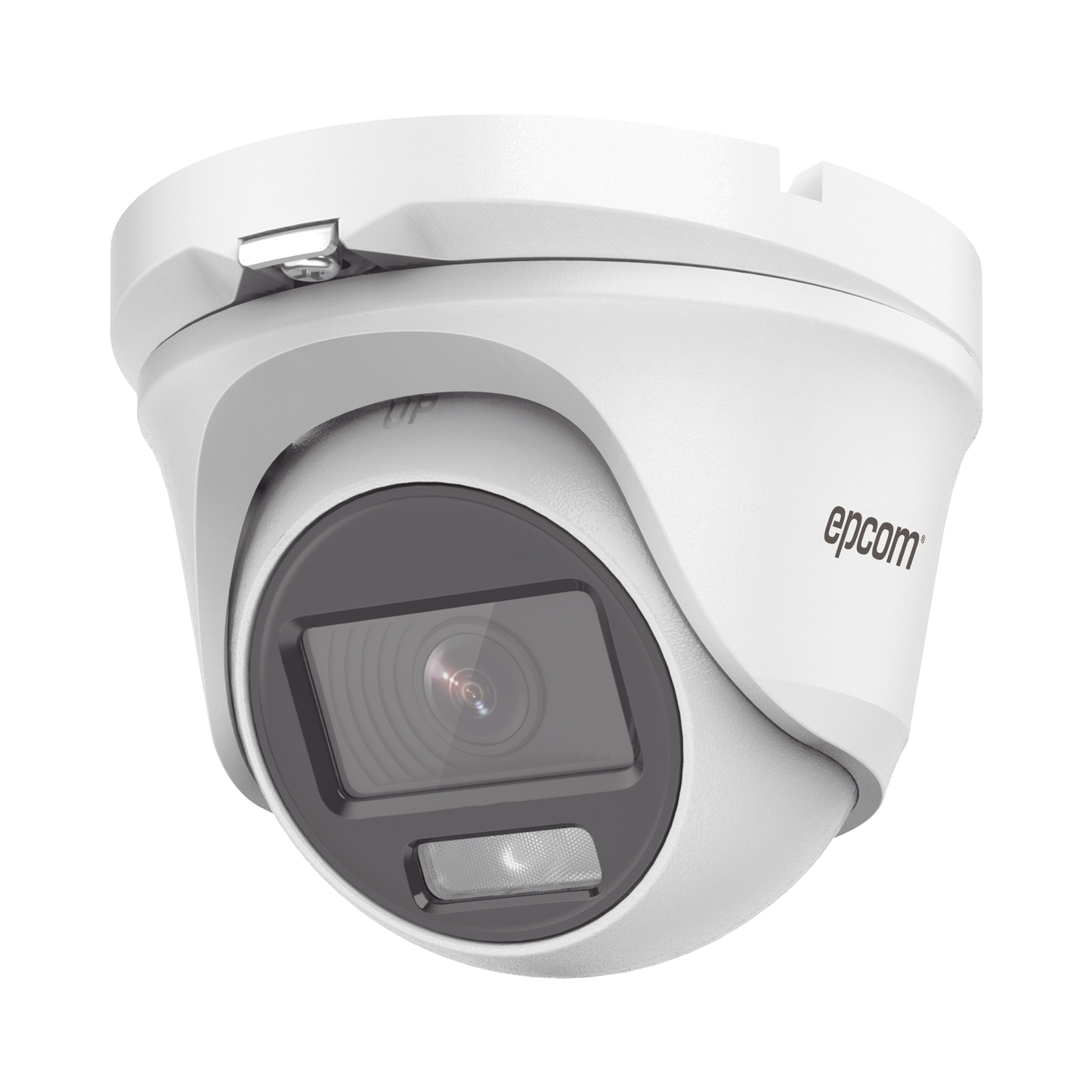 [ColorVu] Eyeball TURBOHD 2 MegapÃ­xel (1080p) / Lente 2.8 mm / Microfono Integrado / Imagen a Color 24/7 / METAL / Luz Blanca 20 mts / Exterior IP66 / TVI-AHD-CVI-CVBS / dWDR