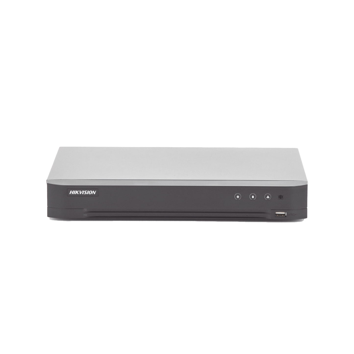 (ACUSENSE / Evita Falsas Alarmas) DVR 4 Megapixel / 4 Canales TURBOHD + 2 Canales IP / 1 BahÃ­a de Disco Duro / 1 Canal de Audio