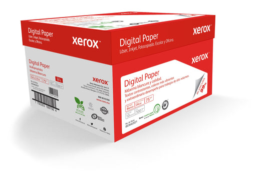 XEROX PAPEL DIGITAL ROJO OFICIO 99% BLANCURA