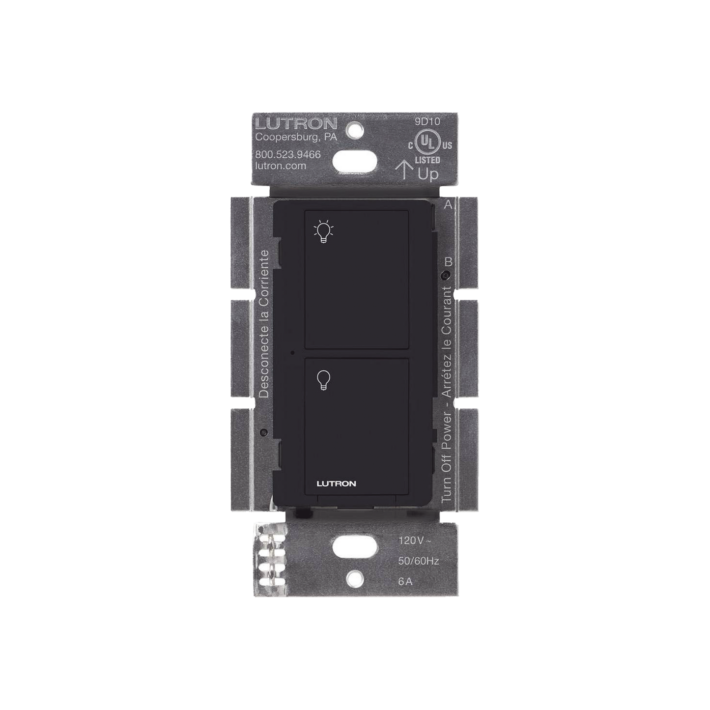 (Caseta Wireless) Interruptor Inteligente On/Off, requiere cable neutro. 6A, /120V