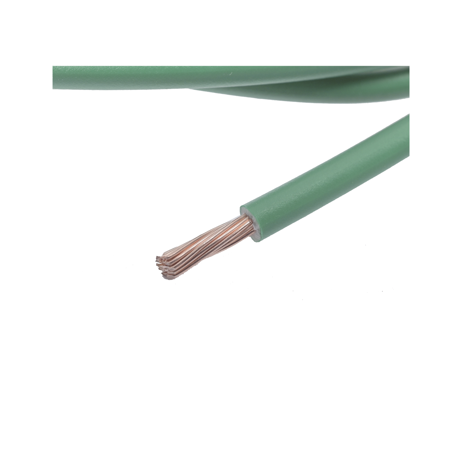 ( SLY311 )Cable ElÃ©ctrico de Cobre Recubierto THW-LS Calibre 12 AWG 19 Hilos Color Verde (Venta por Metro)