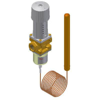 Válvula termostática,2 1/-14 NPT, 2.2gpm, 6.6'tubo del casquillo, tipo 15, serie de AVTA