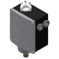 Interruptor de presión, RT110; 2.9-43.5 psig, diff de 1.2-3.6 psig, reajuste auto, G 3/8A