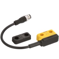 Interruptor de seguridad del transpondor, RFID, actuador plano, cable w/M12, 5pinQD, multi cifrado