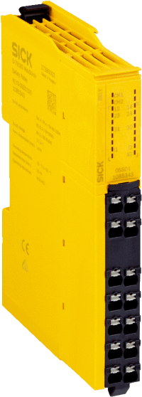 El relais de seguridad, OSSD cifró las señales, 24 VDC, serie RLY3