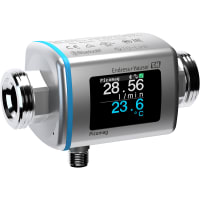 Flujómetro, Picomag, 50l/min, 4-20mA, G 3/4, M12, 18-30Vdc, IO-Acoplamiento, Bluetooth