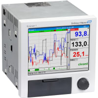 Maderero de datos, Ecograph, 8x universal, 24V (- el 10%; El +15%) AC/DC, Ethernet RJ45 + USB