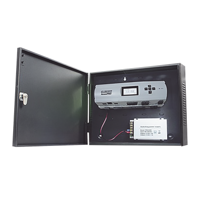 ZKTECO - ACCESSPRO APX-4000 Controlador de Acceso / 4 Puertas / Biometr&iacute;a Integrada / 3,000 Huellas / Compatible con Sistemas de Elevadores (10 Pisos) / Incluye Gabinete y Fuente de Alimentaci&oacute;n 12VCD/5A