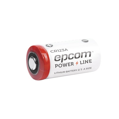 EPCOM POWERLINE CR123A Bater&iacute;a de Litio 3V 1300 mAh ( No recargable )