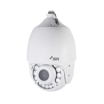 IDIS DC-S1283WRX Camara Domo IR PTZ IP 2MP (1080p), 30X de zoom, d&iacute;a/noche real ICR, WDR real, video an&aacute;lisis, IP66 para exterior, DirectIP