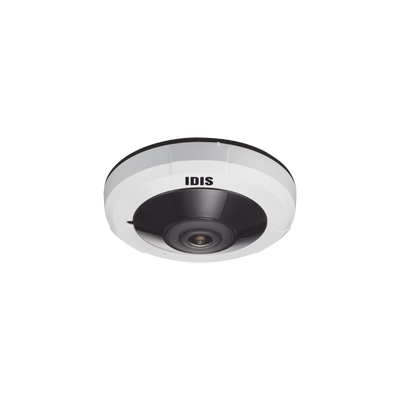 IDIS DC-Y6513RX Fisheye 5 megapixeles | Camara IP Interior | DirectIP | MicroSD | Audio de Dos Vias | Alarma I/O | PoE 802.3af | IR 15 mts | WDR
