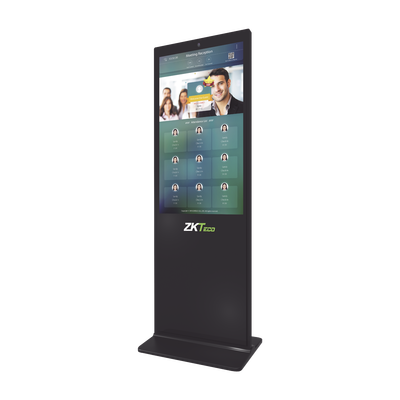 ZKTECO FACE-KIOSK-V43 Estacion de publicidad con pantalla de 43 pulgadas con reconocimiento facial de hasta