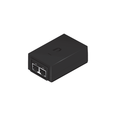 UBIQUITI NETWORKS POE-48-24W-G Adaptador PoE Ubiquiti de 48VDC, 0.5A puerto Gigabit
