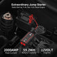 Car Jump Starter Power Bank 2000A Cargador de batería portátil 12V Auto Dispositivo de arranque de emergencia para automóviles Camiones pequeños