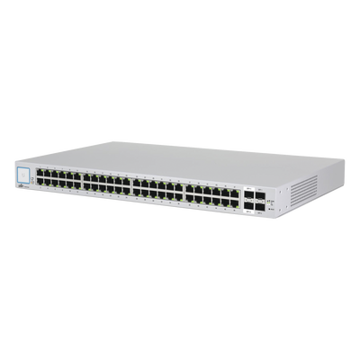 UBIQUITI NETWORKS US-48 Switch UniFi administrable de 48 puertos 10/100/1000, 2 SFP y 2 SFP+, Sin PoE