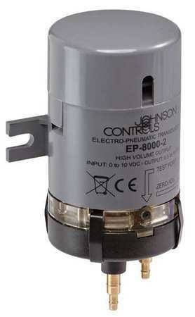 EP 8000 2 Johnson Controls Transductor electroneumático, relé de alto volumen, rango de entrada2a 9.5 VDC